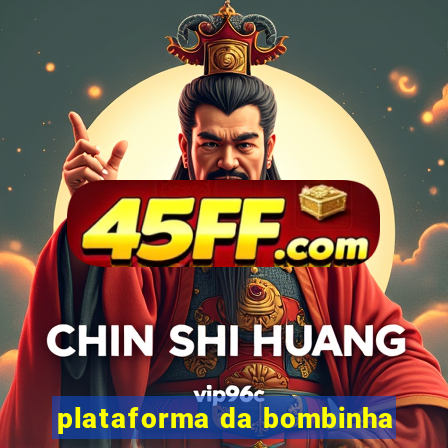 plataforma da bombinha